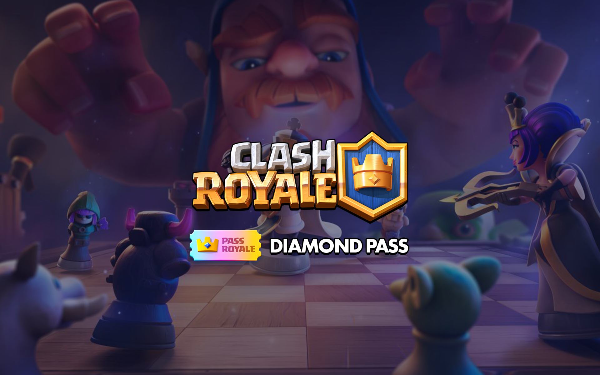 Clash Royale Diamond Pass [Exclusivo Brasil] Hype Games